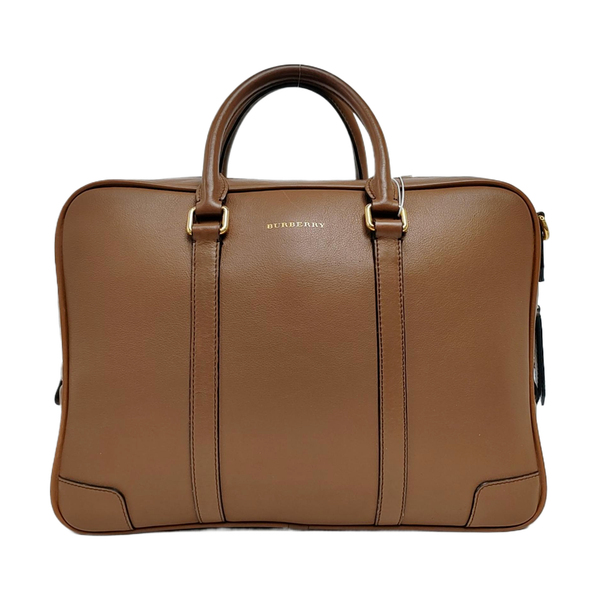 Calfskin Shoulder Bag Brown