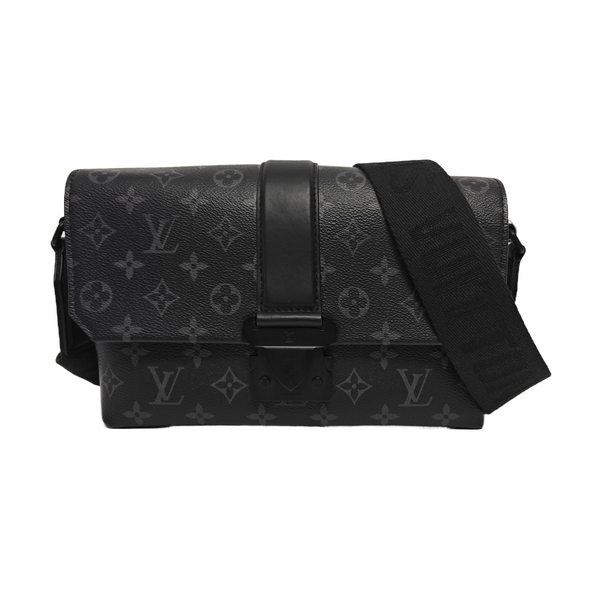 S-CAPE Monogram Coated Canvas Black