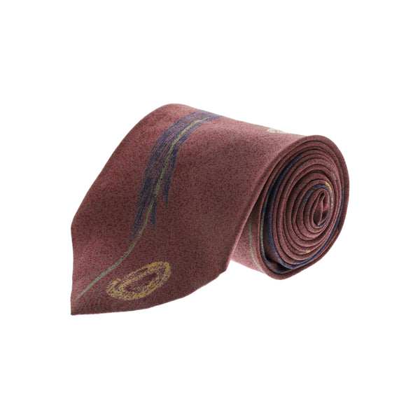 Red Silk Tie