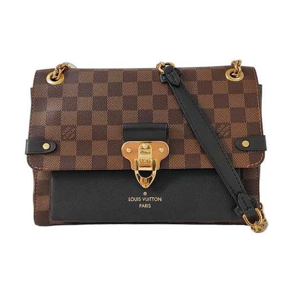 VAVIN PM Damier Ebene Coated Canvas Brown
