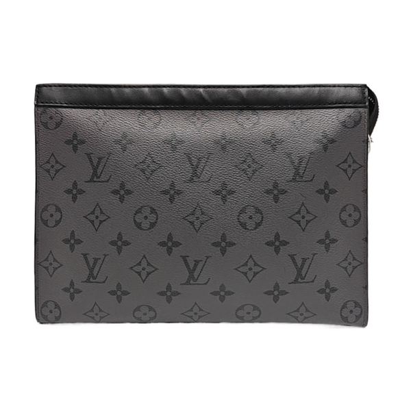 Pochette Voyag MM Monogram Coated Canvas Gray