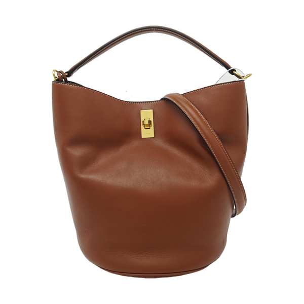 BUCKET 16 Calfskin Brown
