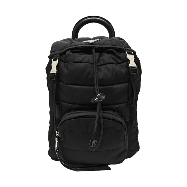 Nylon Backpack Black