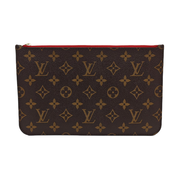 NEVERFULL Lona Revestida Monogram Marrón