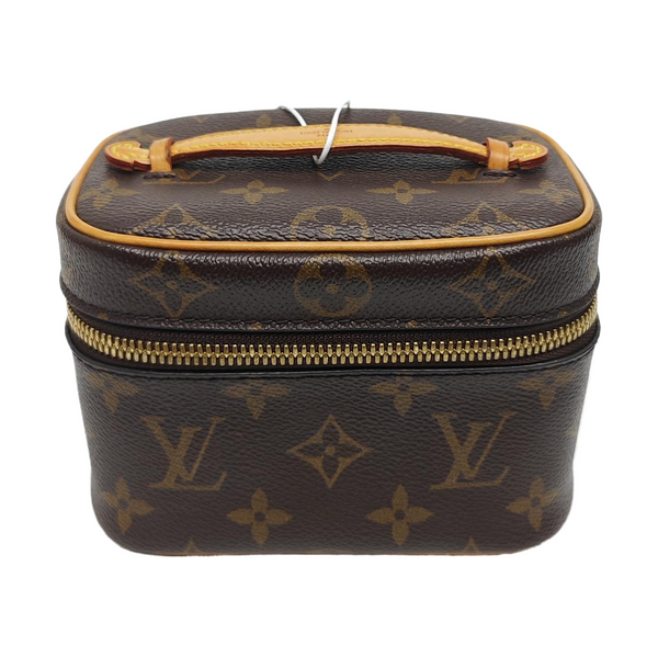 NICE Super Mini Monogram Coated Canvas Brown