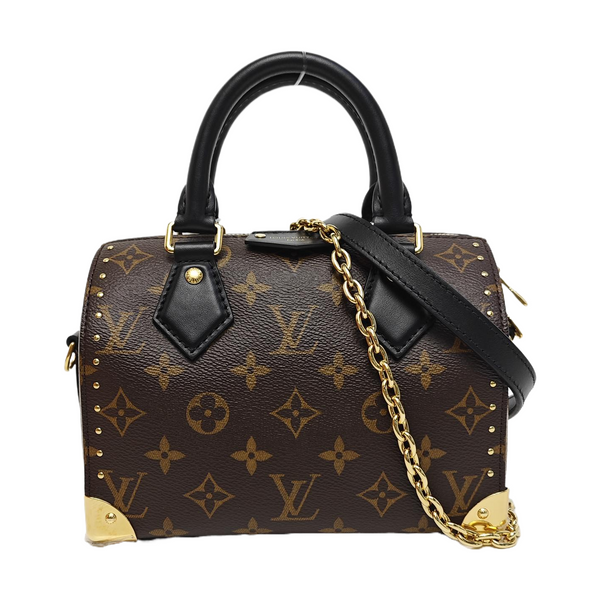SPEEDY TRUNK 20 Monogram Coated Canvas Brown