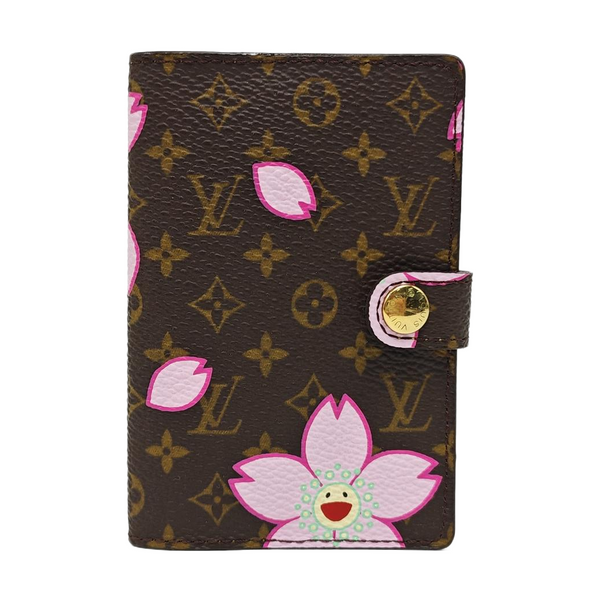 Monogram Coated Canvas Card Holder Brown