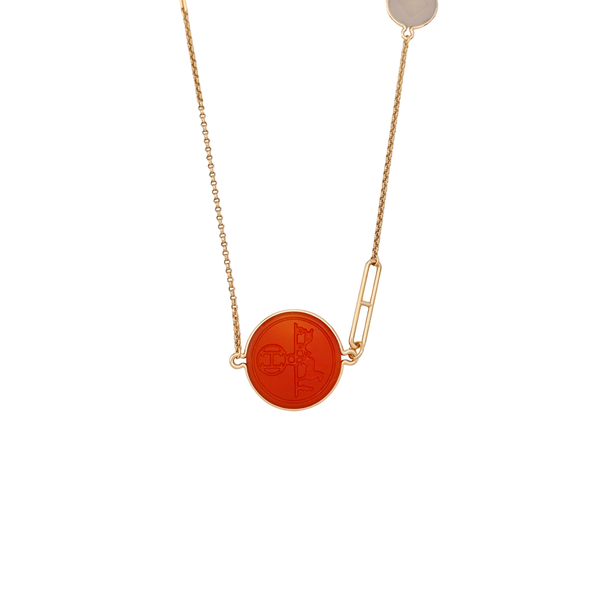 Metal Rose Gold Necklace