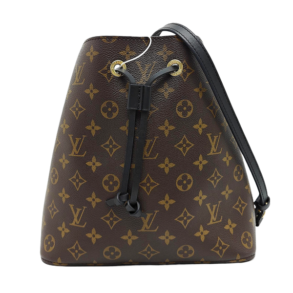 NÉONOÉ MM Monogram Coated Canvas Brown