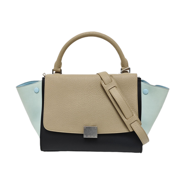 TRAPEZE Small Calfskin Multicolor
