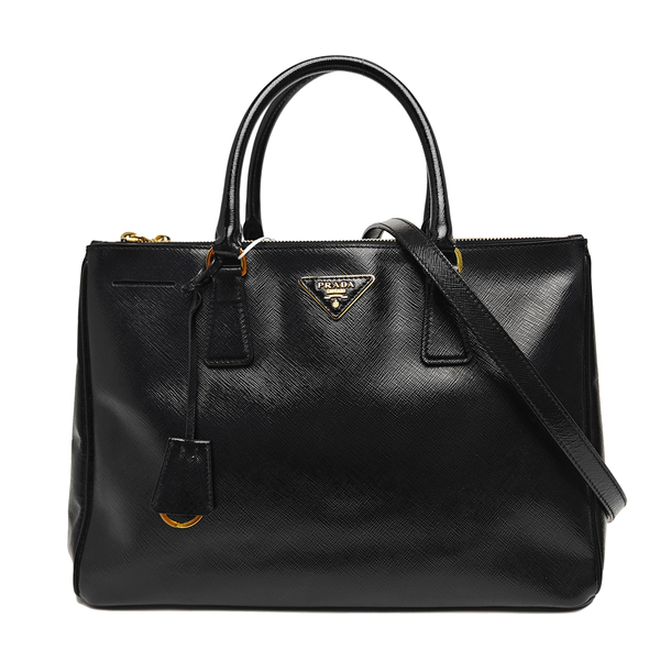 Galleria Medium Calfskin Black