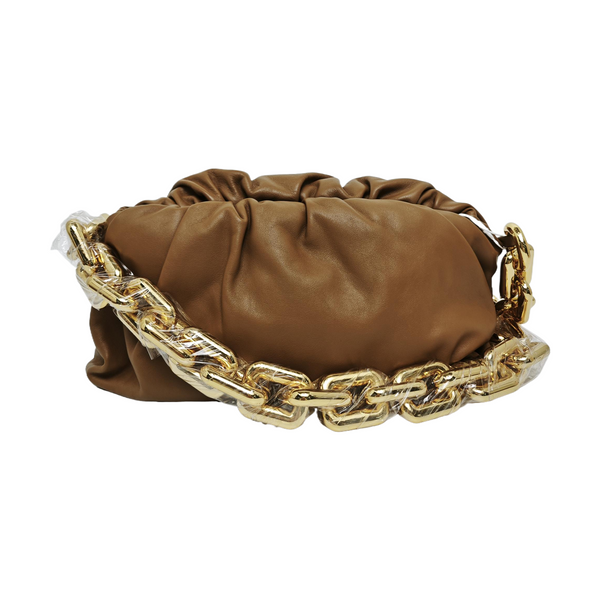 The Pouch Mini Calfskin Brown
