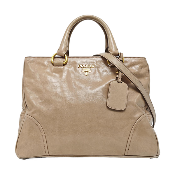 Calfskin Tote Bag Brown