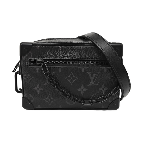 SOFT TRUNK Mini Monogram Coated Canvas Black
