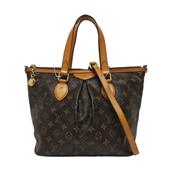 PALERMO PM Monogram Coated Canvas Brown