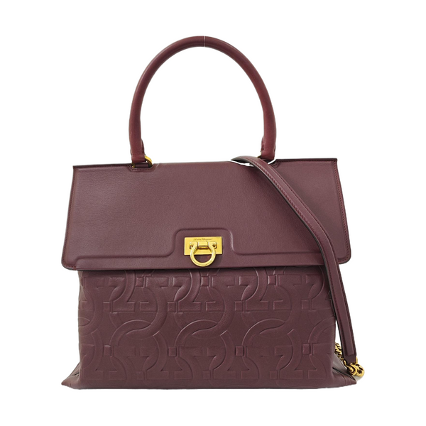 Trifolio Medium Calfskin Red