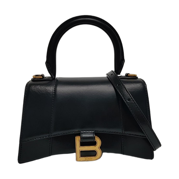 Hourglass XS Calfskin Black