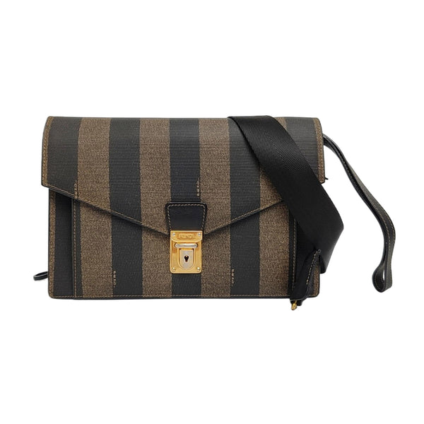 Pequin Coated Canvas Brown