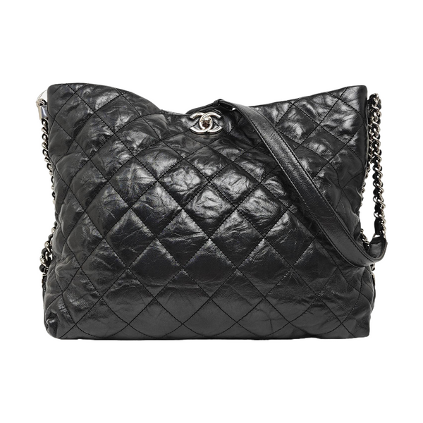 HOBO Quilted Calfskin Black