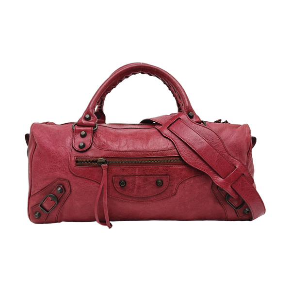 Twiggy Calfskin Red