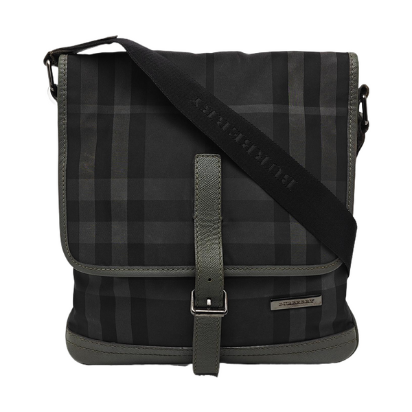Fabric Shoulder Bag Gray