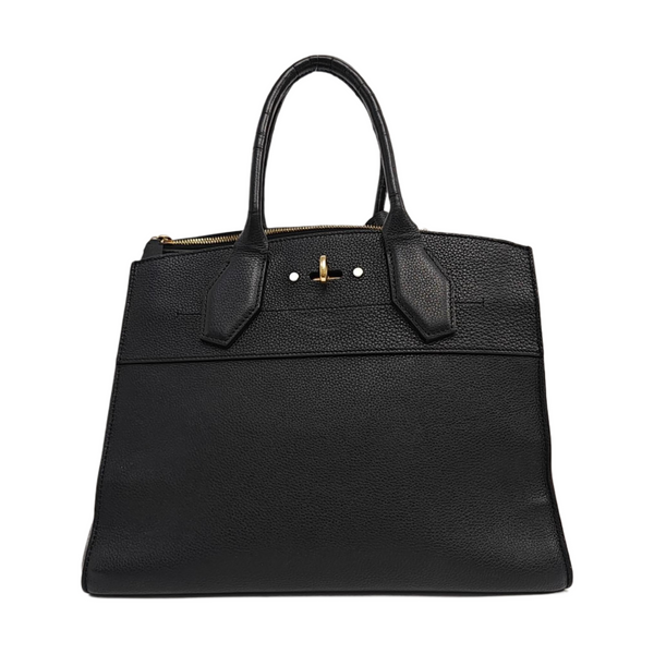 CITY STEAMER MM Calfskin Black