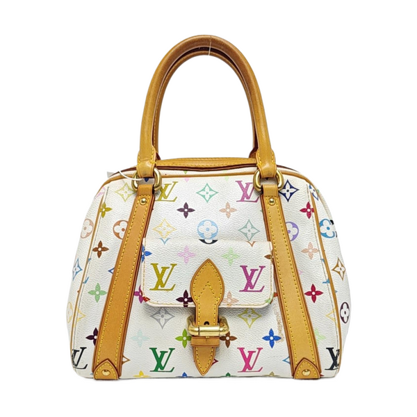 LV × TM PRISCILLA Monogram Coated Canvas White