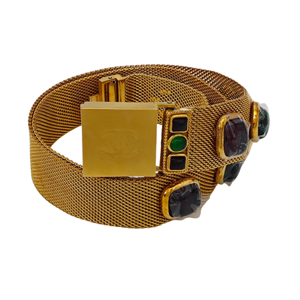 Metal Belt Gold