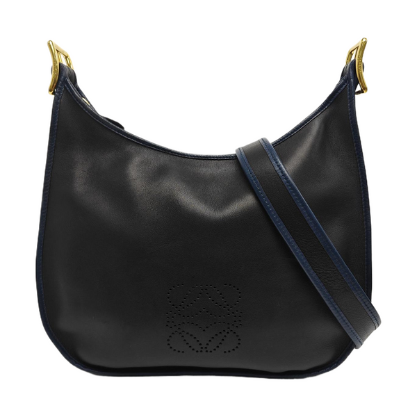 Calfskin Shoulder Bag Black