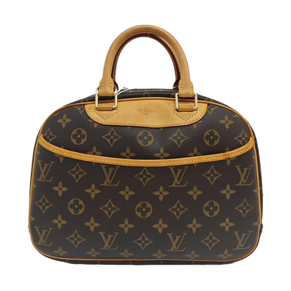 DEAUVILLE Monogram Coated Canvas Brown