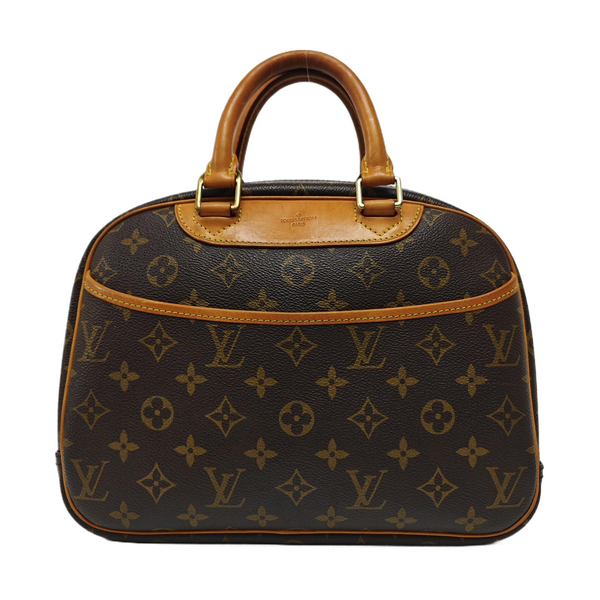 DEAUVILLE Monogram Coated Canvas Brown