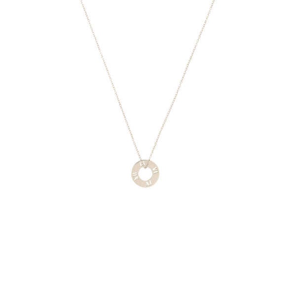 Collar de plata de ley 925 Atlas