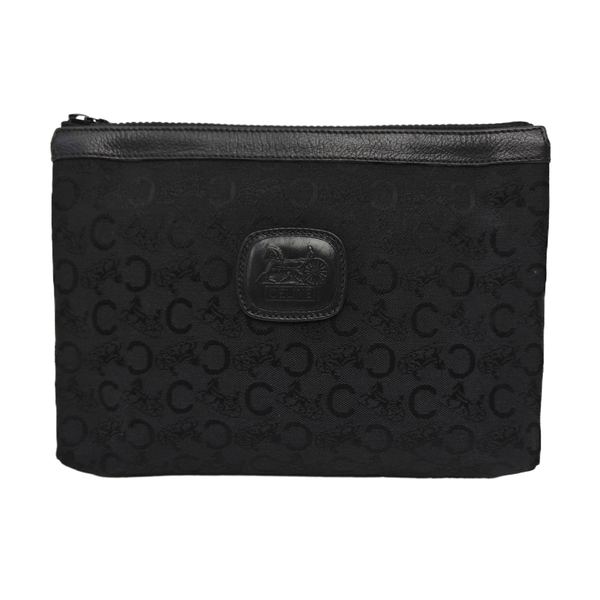 Canvas Clutch Black