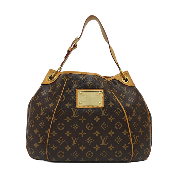 GALLIERA Monogram Coated Canvas Brown