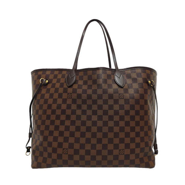 NEVERFULL GM Coated Canvas Brown