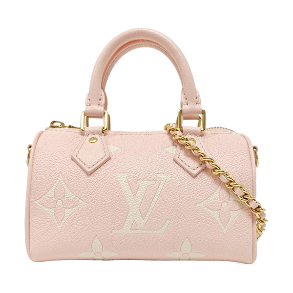 SPEEDY Monogram Calfskin Pink