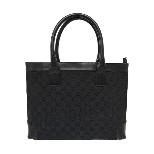 Monogram Canvas Tote Bag Blue