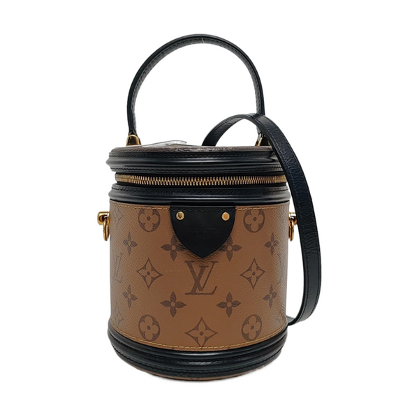 CANNES PM Monogram Coated Canvas Brown