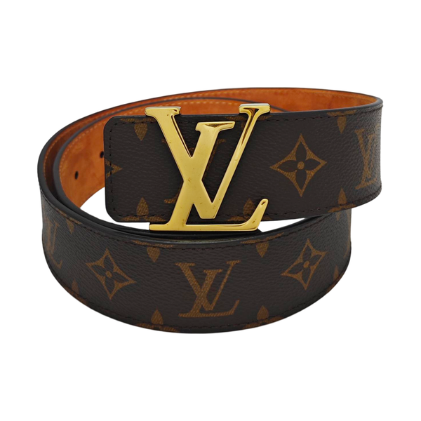 Coated Canvas Belt Brown
