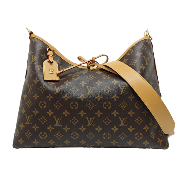 CARRYALL MM Monogram Coated Canvas Brown