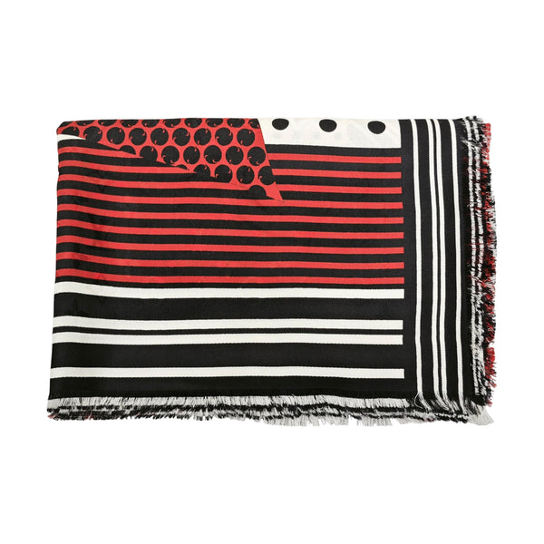 Mulberry Silk Scarf Red