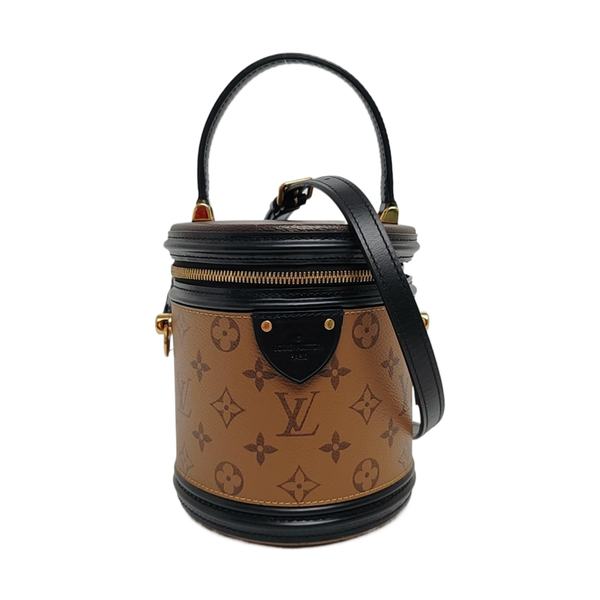 CANNES PM Monogram Coated Canvas Brown