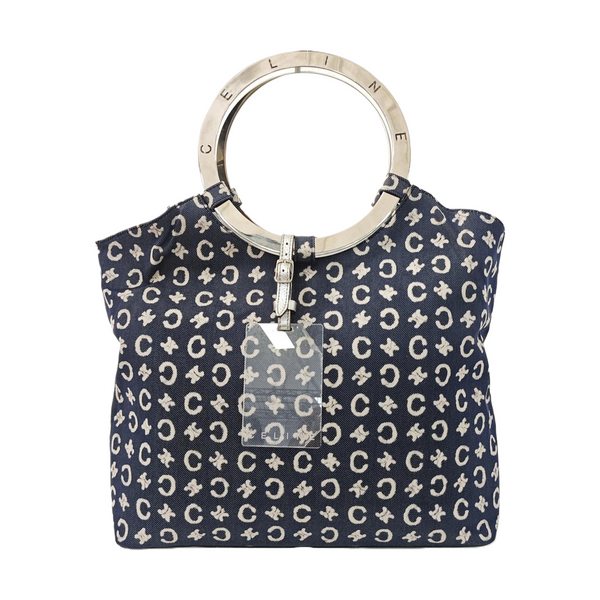 Fabric Tote Bag Blue