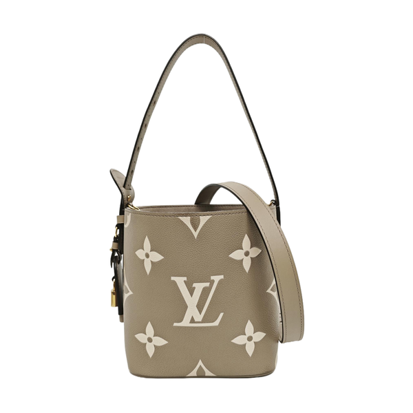 ALL IN BB Monogram Calfskin Gray