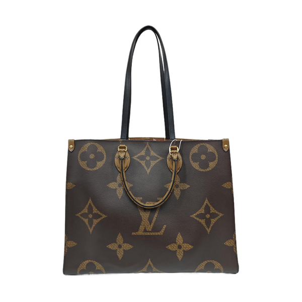 ONTHEGO GM Monogram Coated Canvas Brown