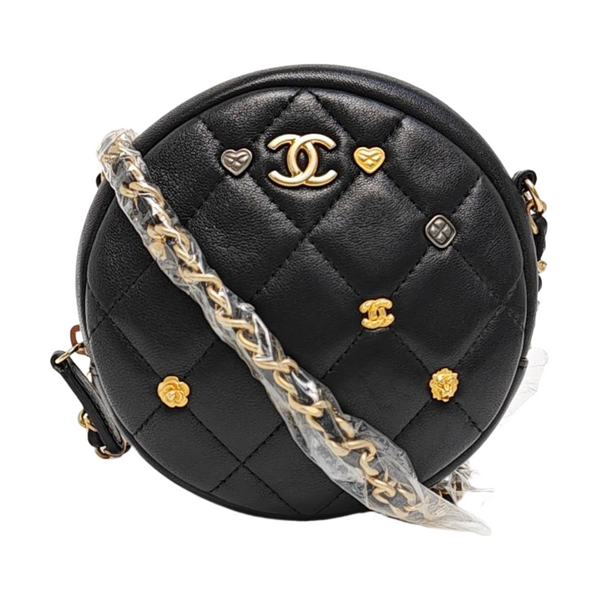 Quilted Lambskin Black
