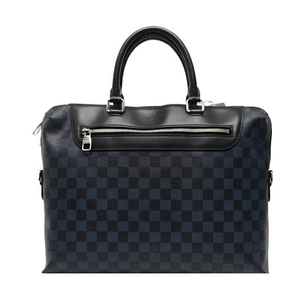PORTE-DOCUMENTS Damier Coated Canvas Blue