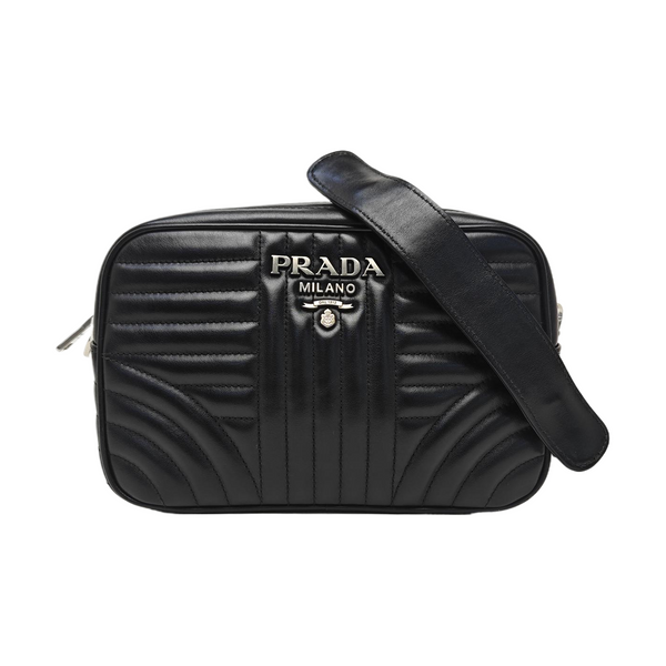 Diagramme Quilted Calfskin Black