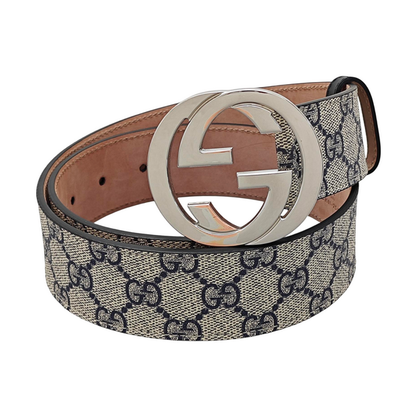 Coated Canvas Belt White