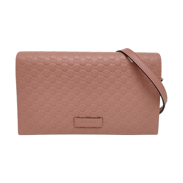 Microguccissima Monogram Calfskin Pink